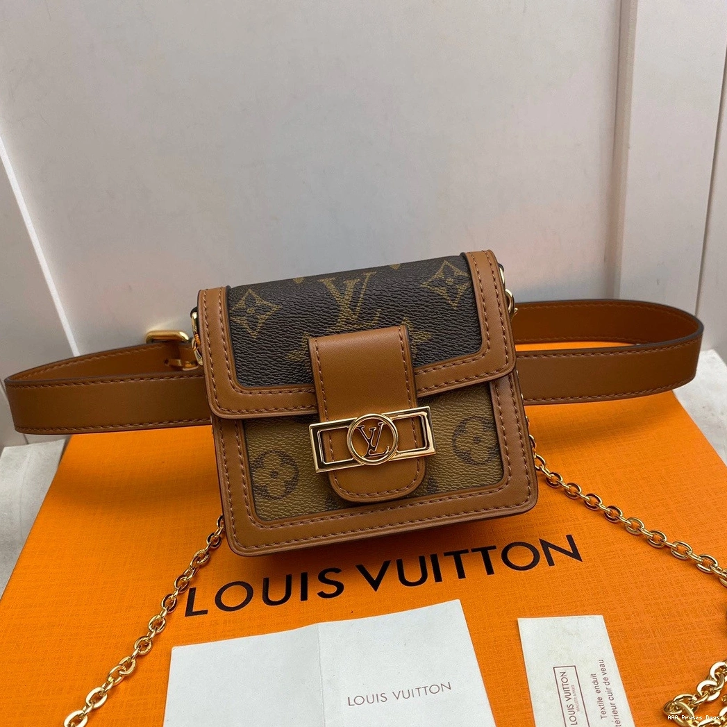AAA Replica Ru BUMBAG VUITTON LOUIS BB DAUPHINE 0718